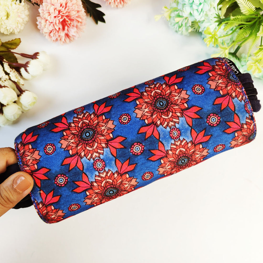 Multi-purpose Organizer- Blue flower Tile