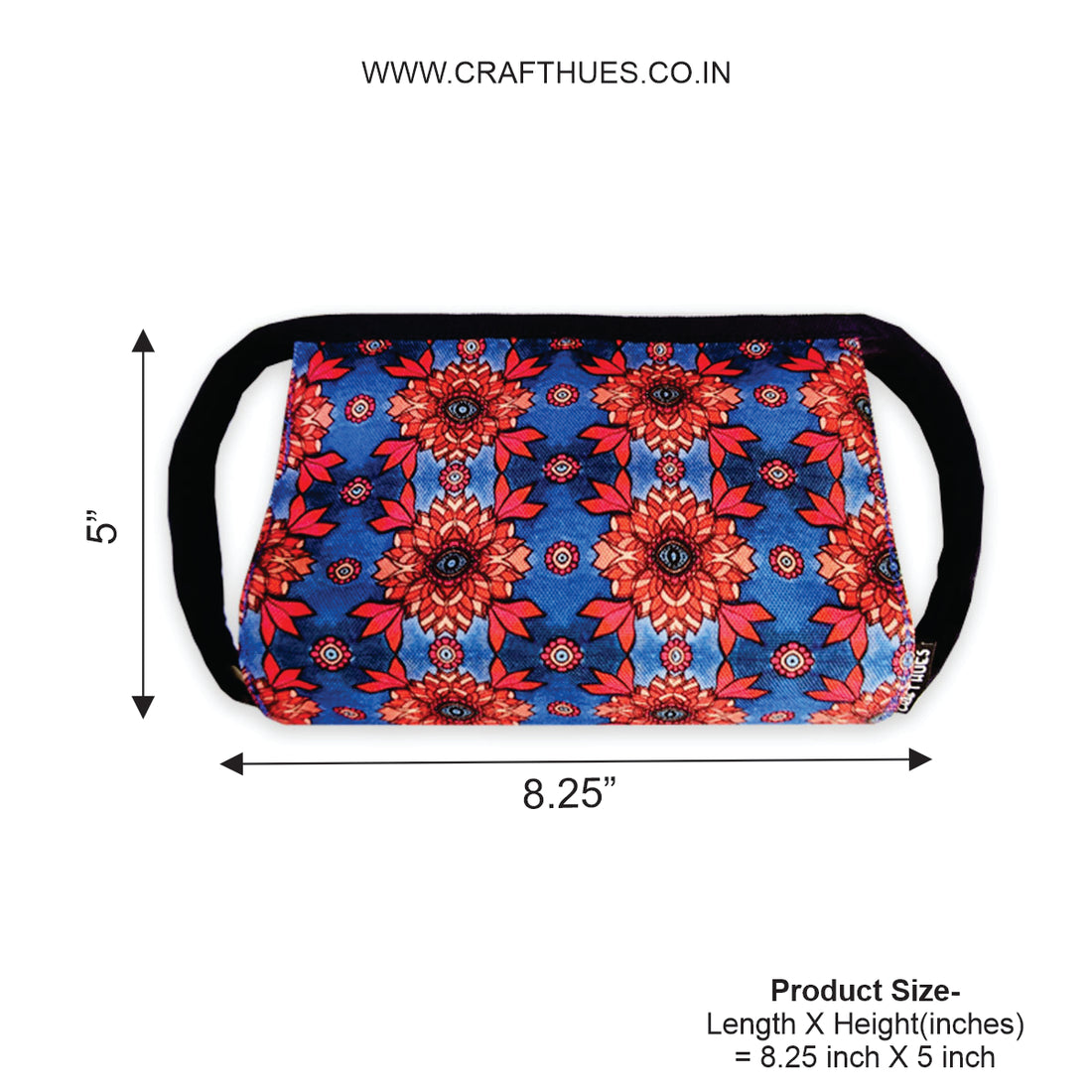 Multi-purpose Organizer- Blue flower Tile