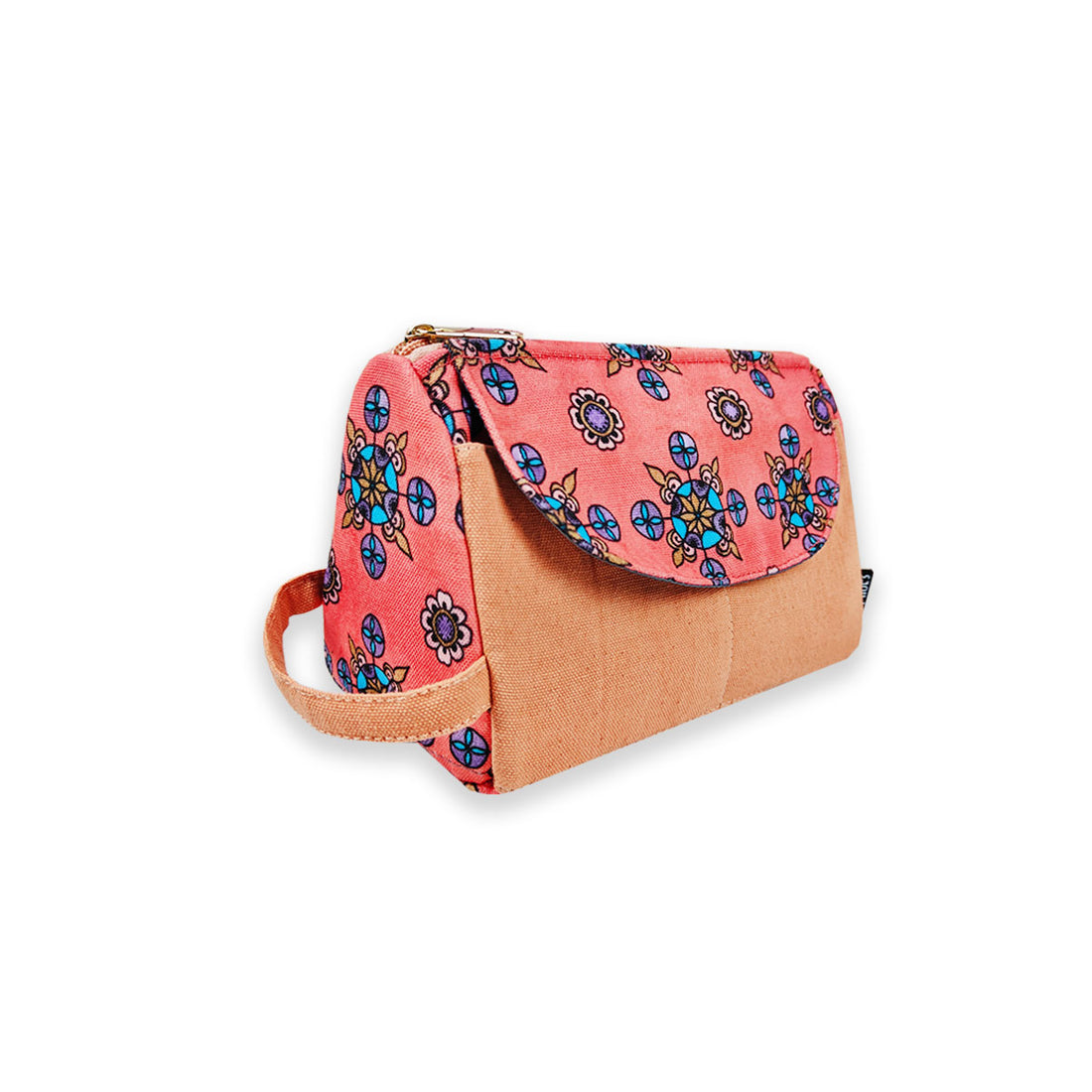 Multi-purpose Organizer- Peach-Purple Tile