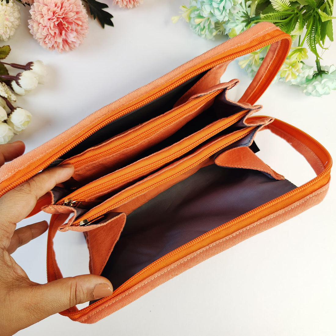 Multi-purpose Organizer- Peach Tile