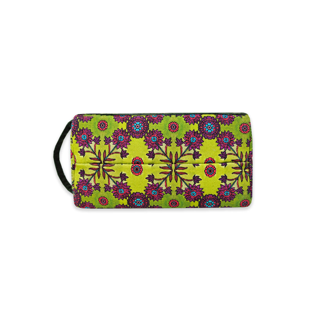 Multi-purpose Organizer- Green-Purple Flower