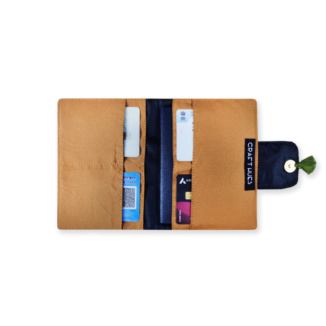 Passport Case- Blue Green Chakra