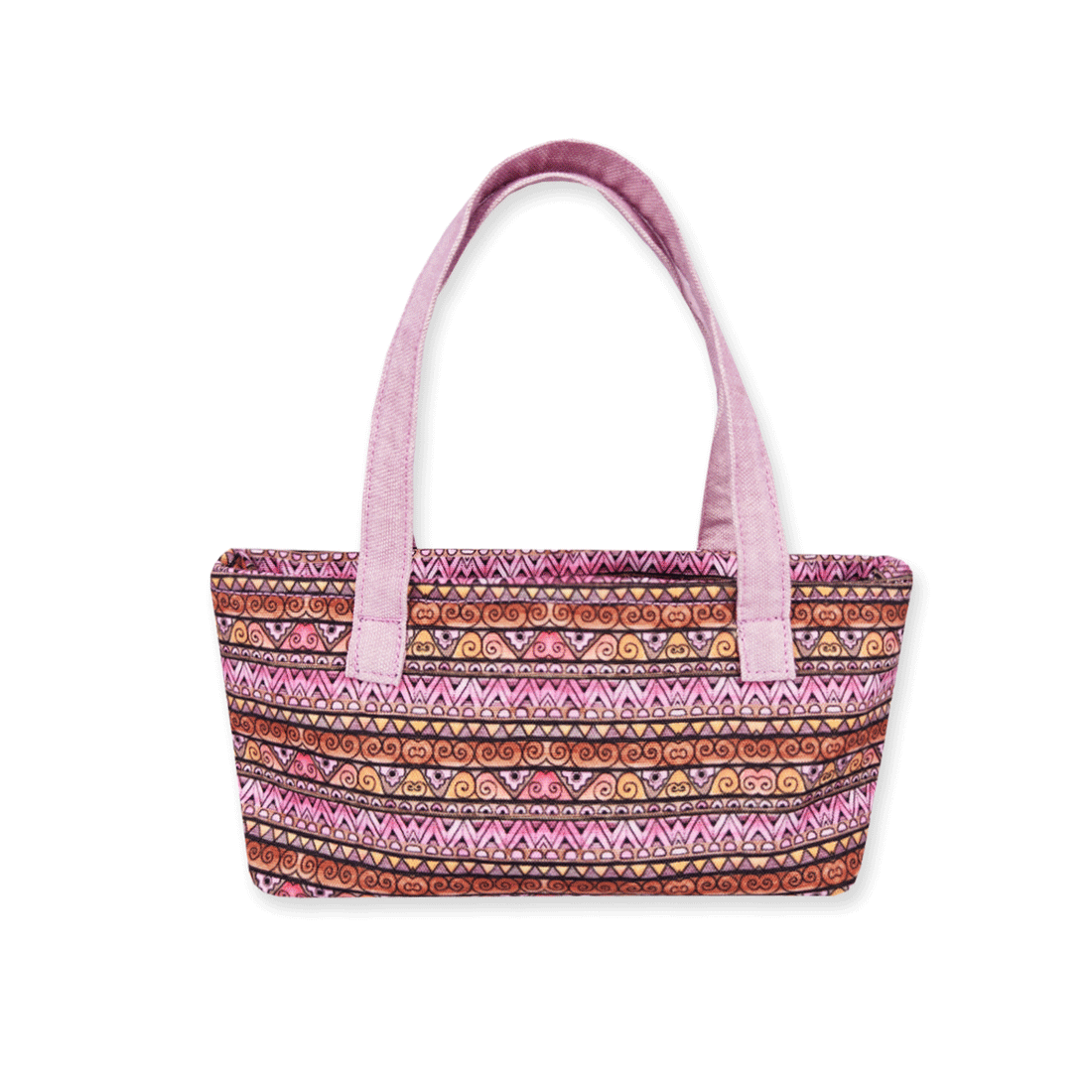 Multi-Purpose Pouch Organizer - Pink Aztec