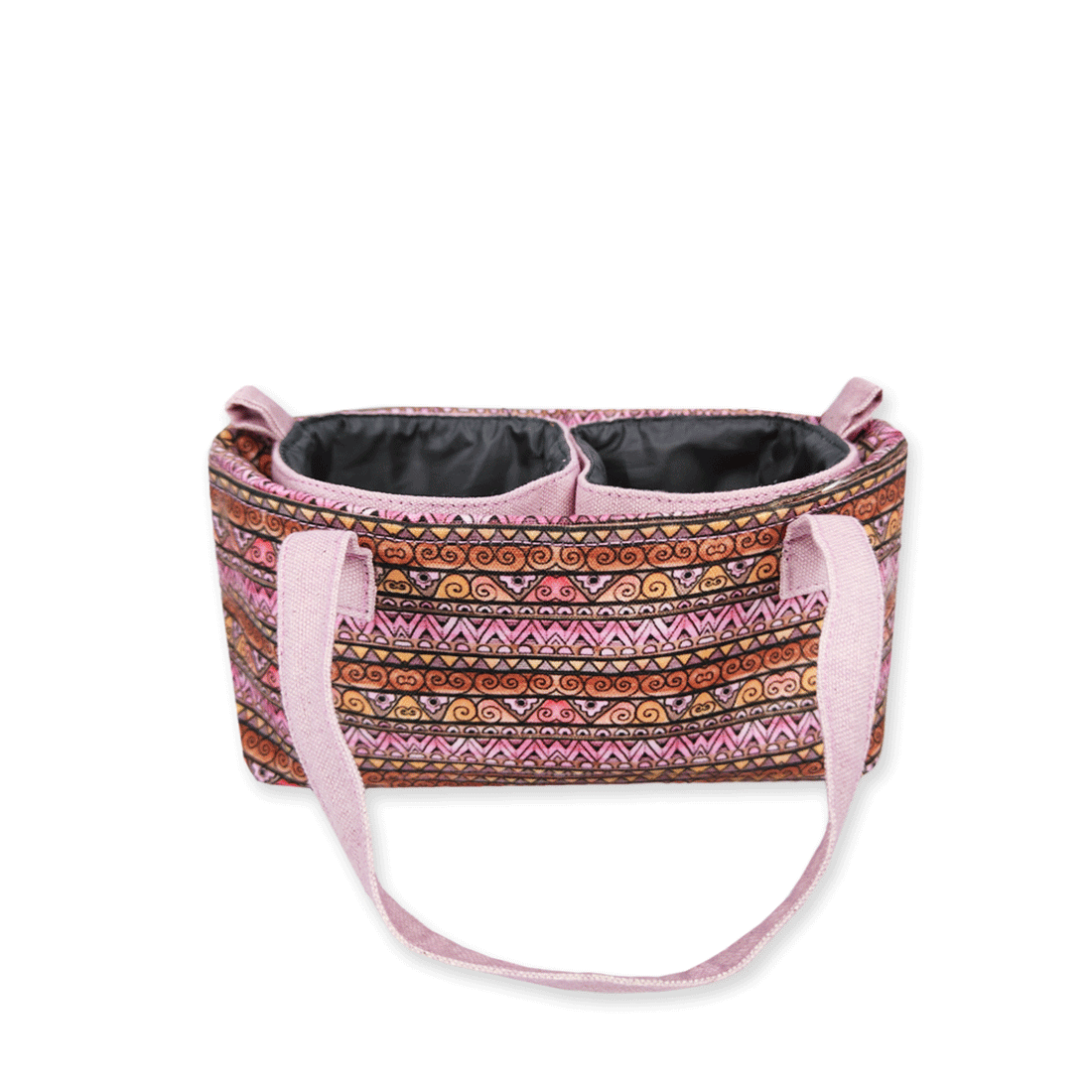 Multi-Purpose Pouch Organizer - Pink Aztec