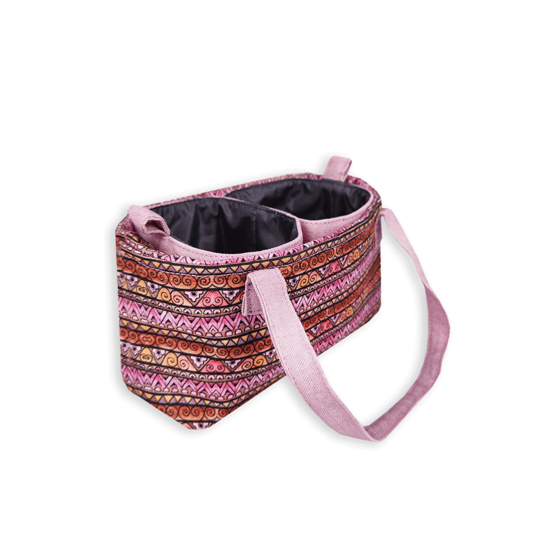 Multi-Purpose Pouch Organizer - Pink Aztec