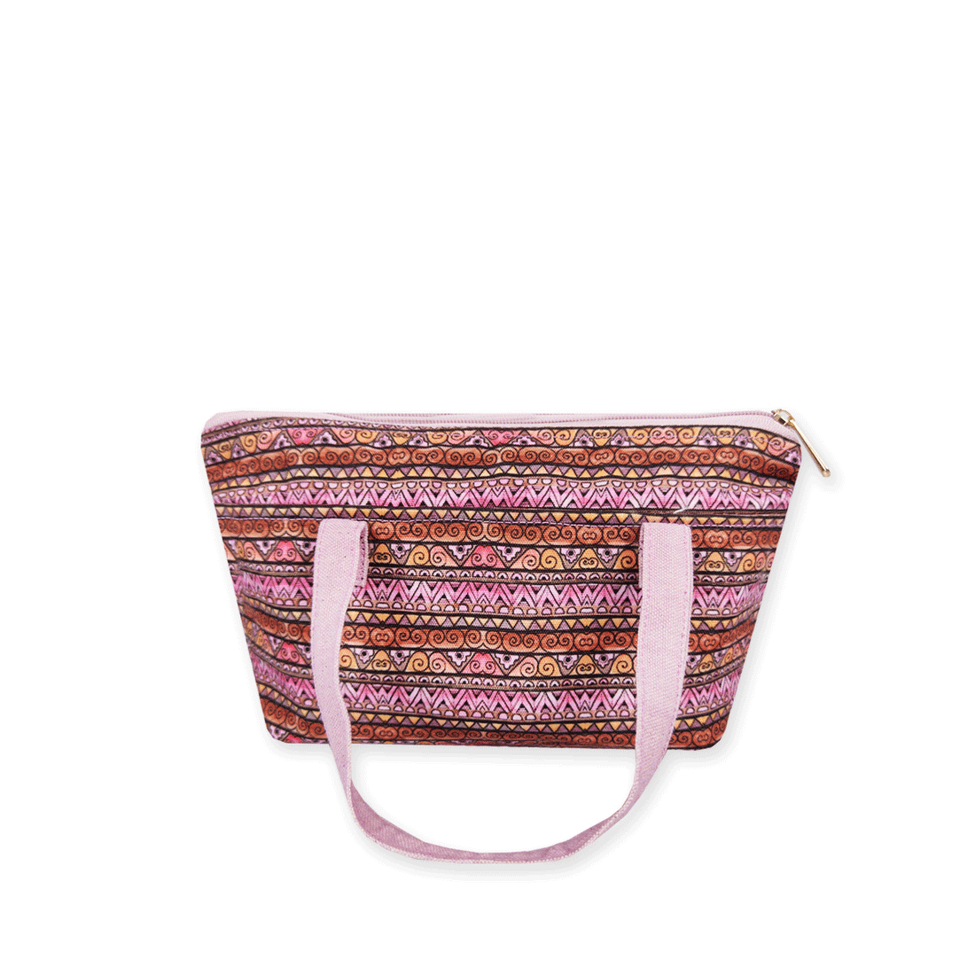 Multi-Purpose Pouch Organizer - Pink Aztec