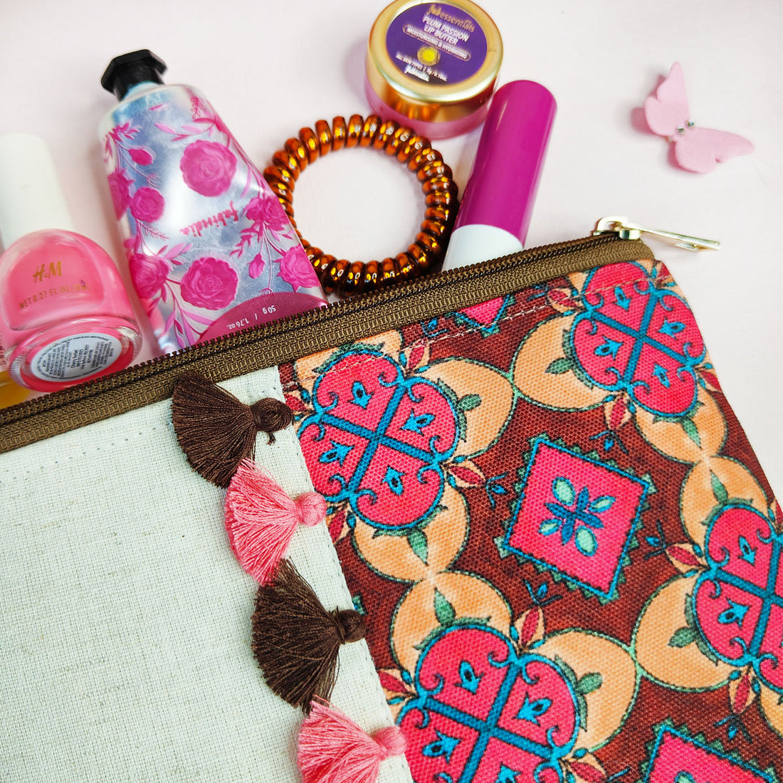 Multi-Purpose Pouch Combo- Brown-Mustard