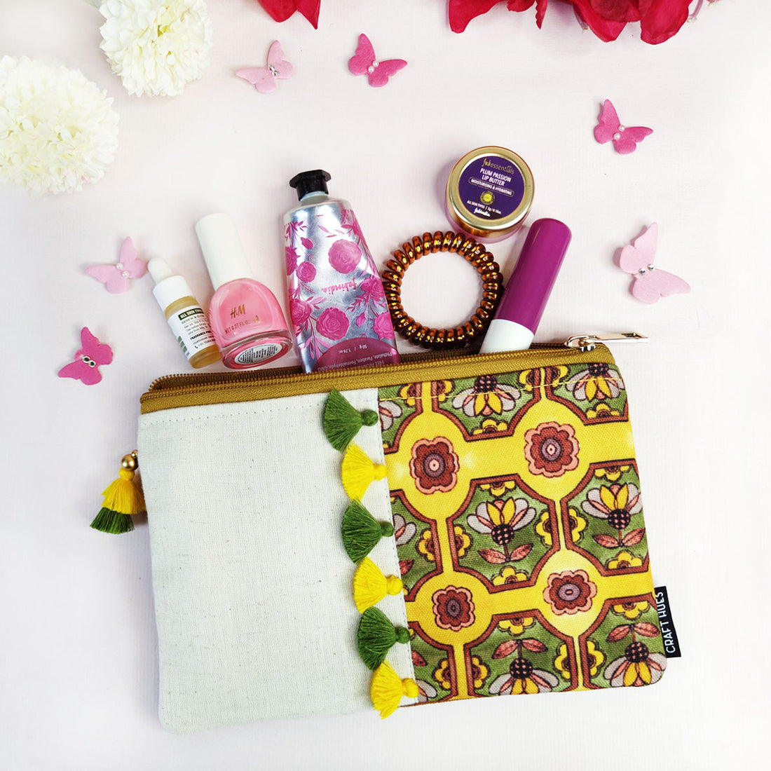 Multi-Purpose Pouch Combo- Brown-Mustard