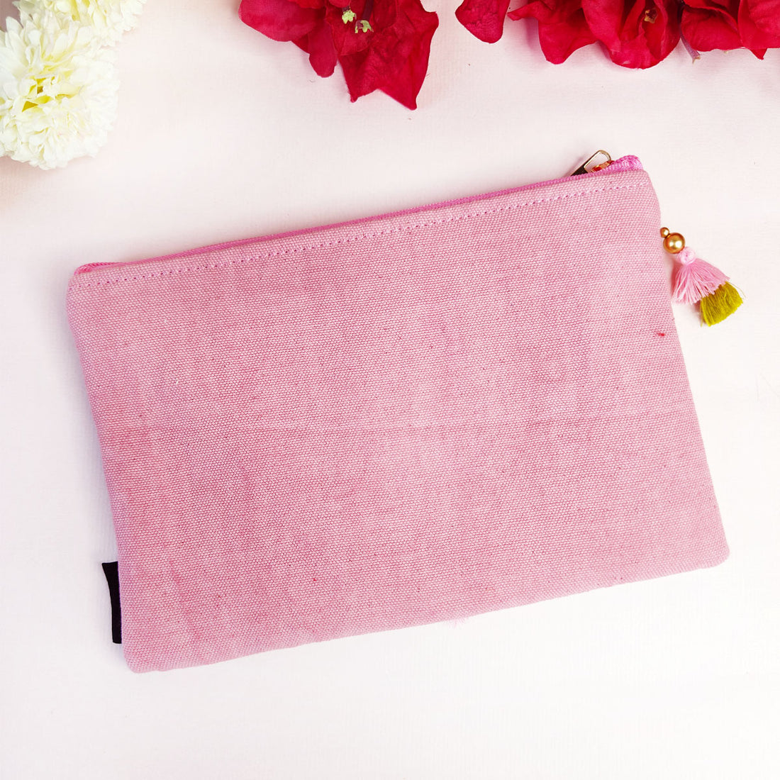 Multi-Purpose Pouch Combo- Grey-Pink