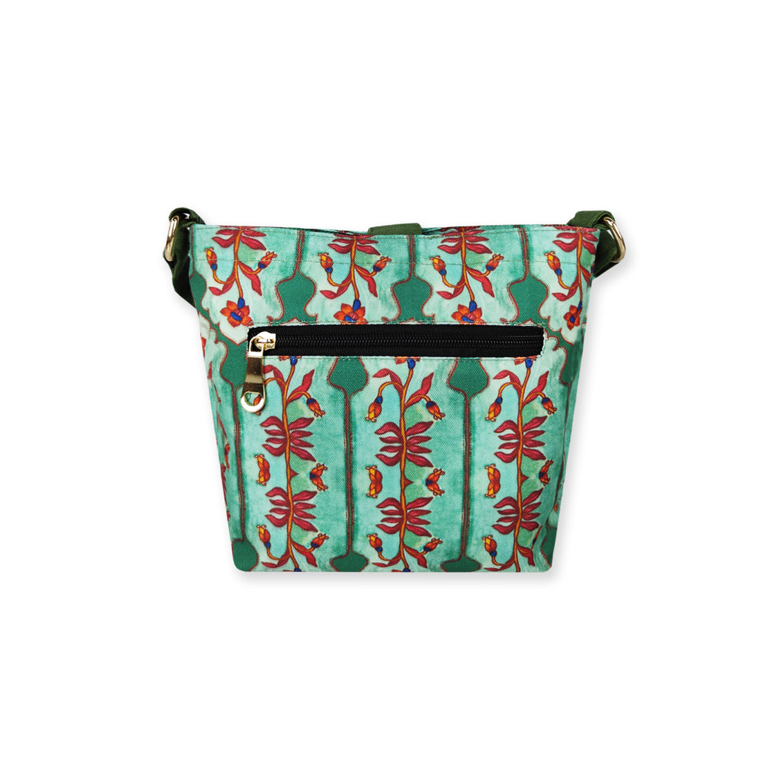 Trapeze Sling Bag- Green Door