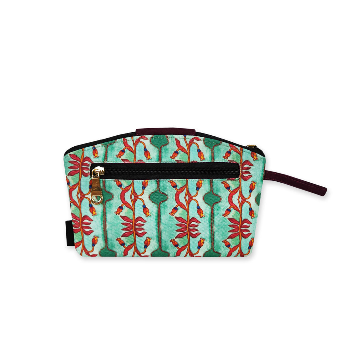 Curve wallet coin pouch combo- Green Door