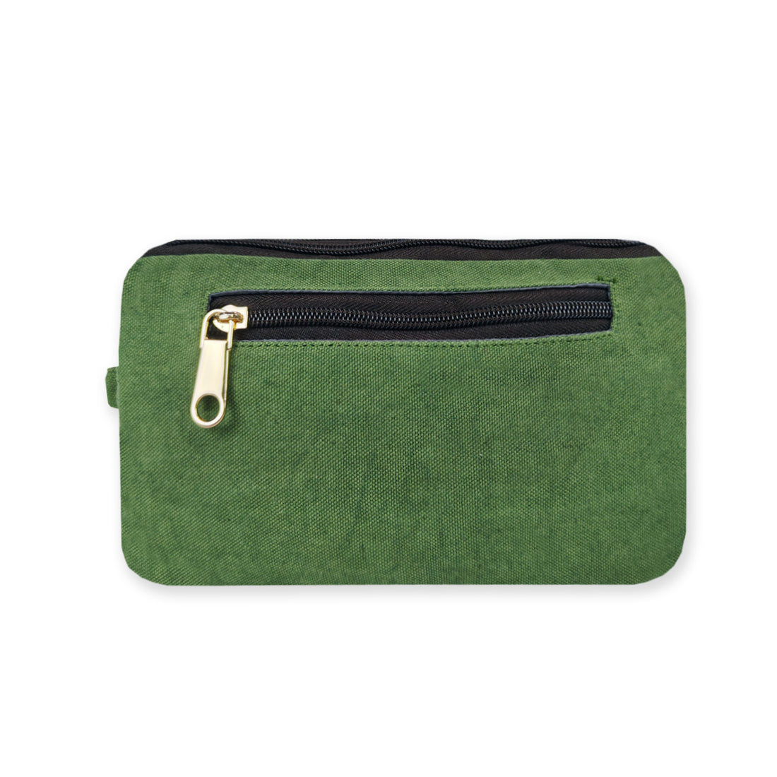 Dual Compartment Sling Bag- Green Knot