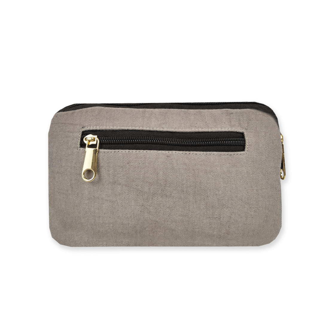 Dual Compartment Sling Bag- Grey Madhubani