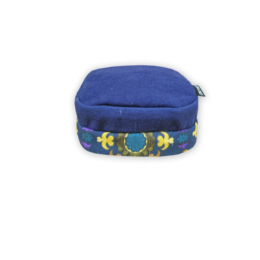 Front Pocket Mobile Sling- Navy Suzani