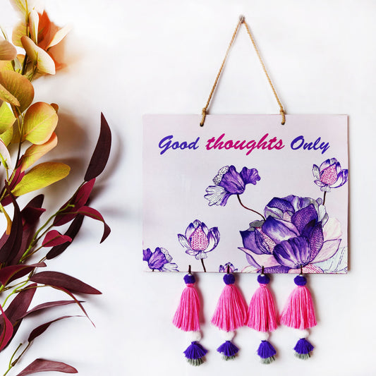 Good Thoughts Square Wall hanging