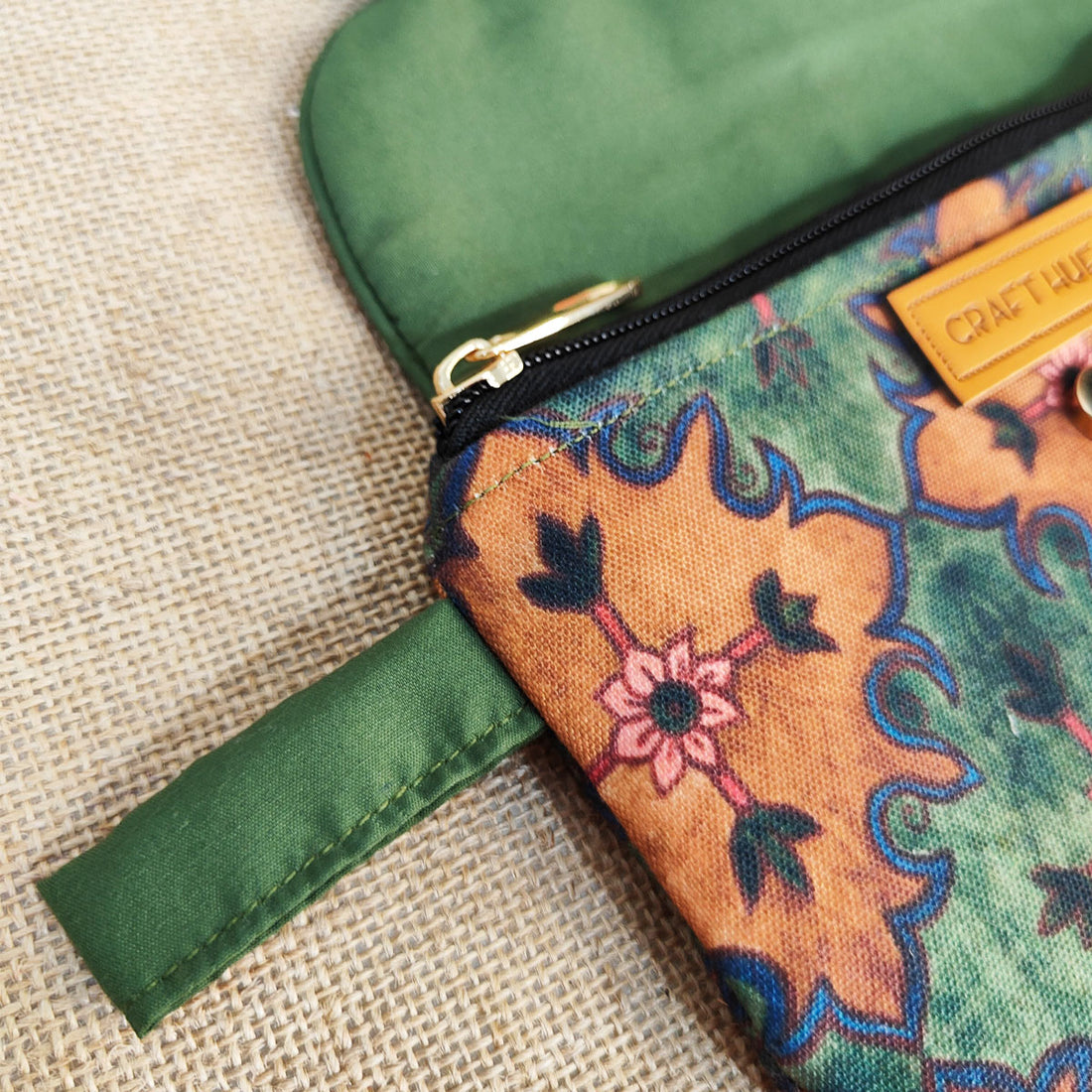 Green Mughal Tassel Wallet