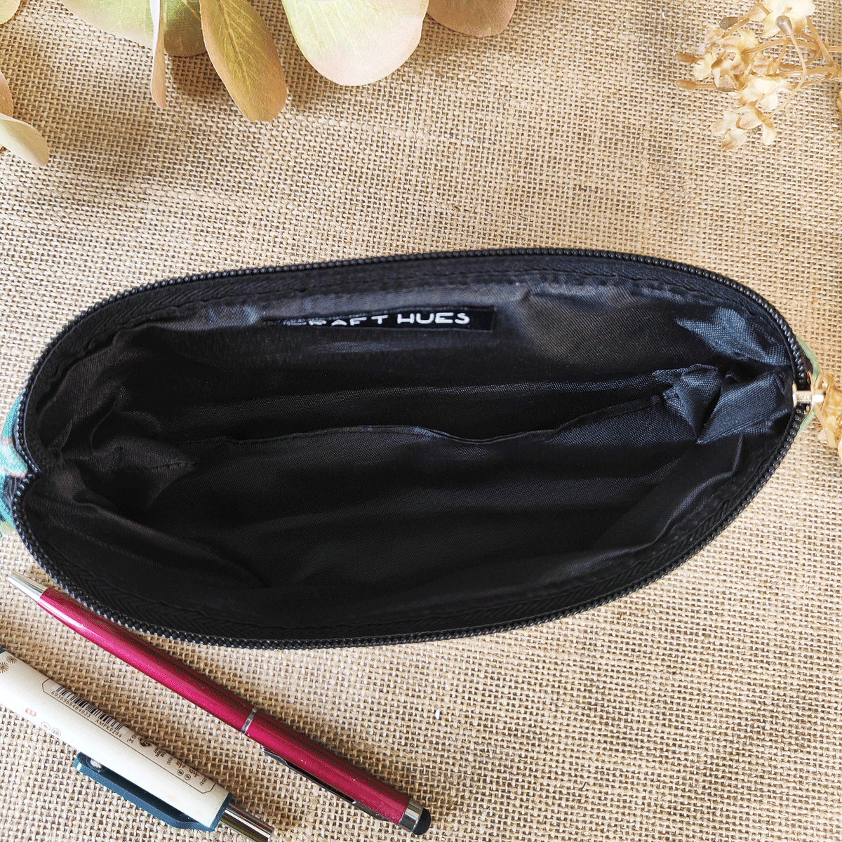 All black on sale pencil case