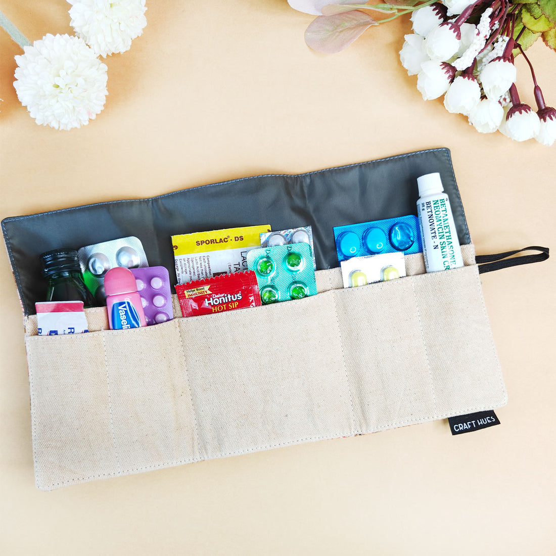 Medicine Organizer - Orange Paradise