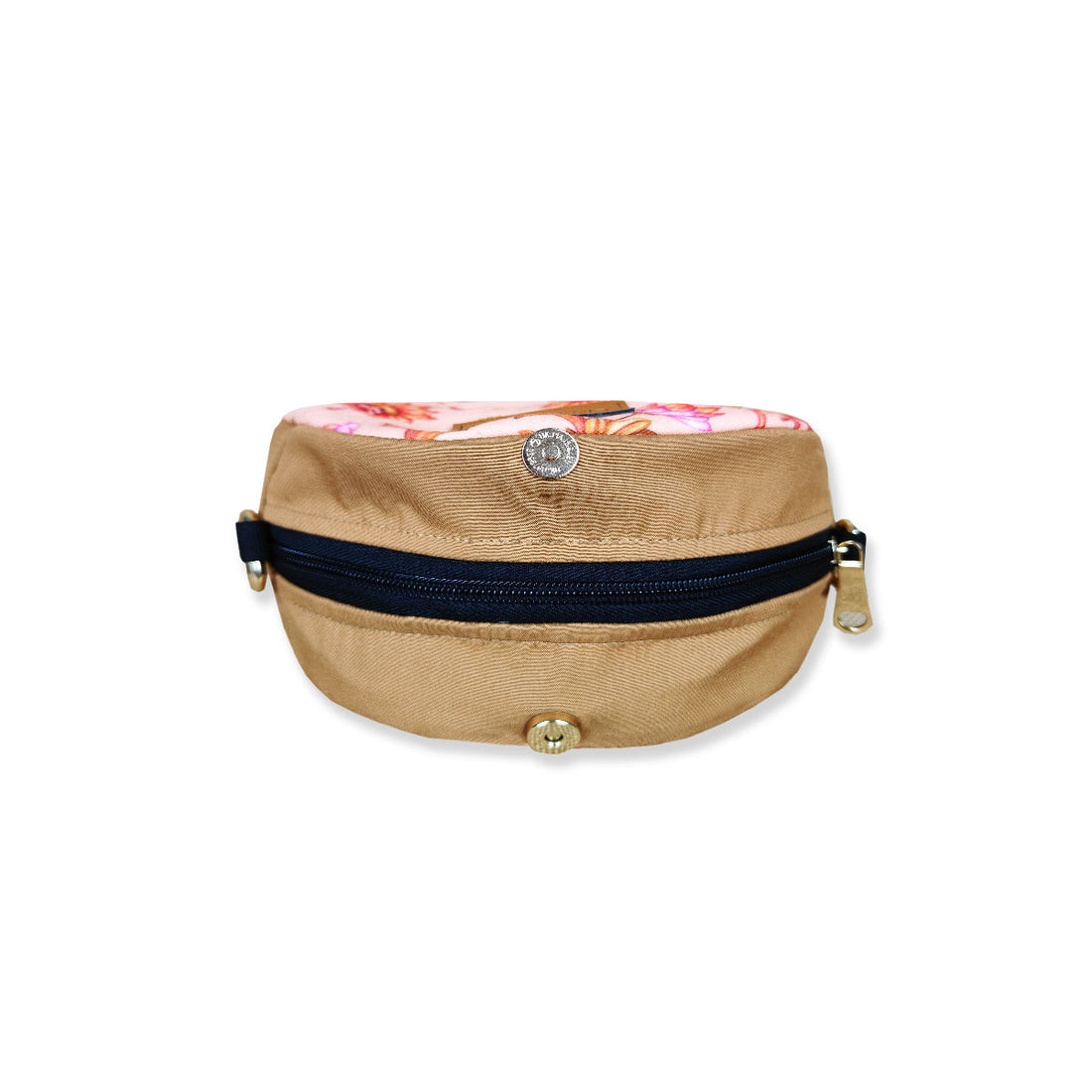 Peach Mughal Pouch with Sling