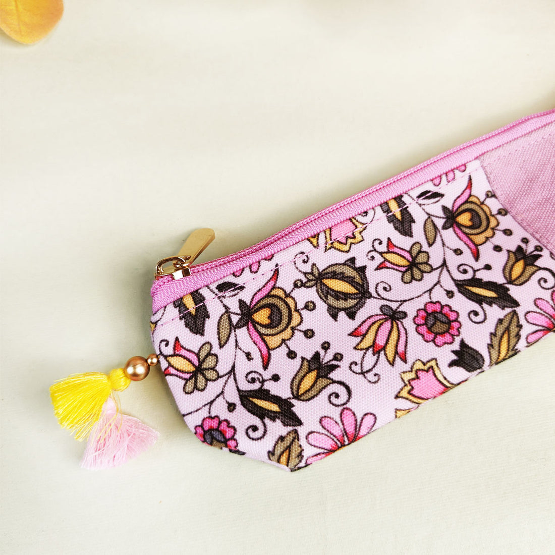 Purple-Peach-Pink Pencil Pouch Combo