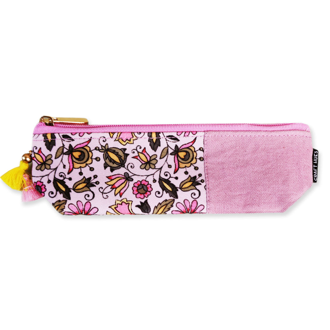 Purple-Peach-Pink Pencil Pouch Combo