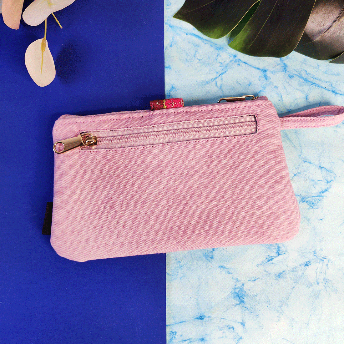 Long Plain Wallet - Pink