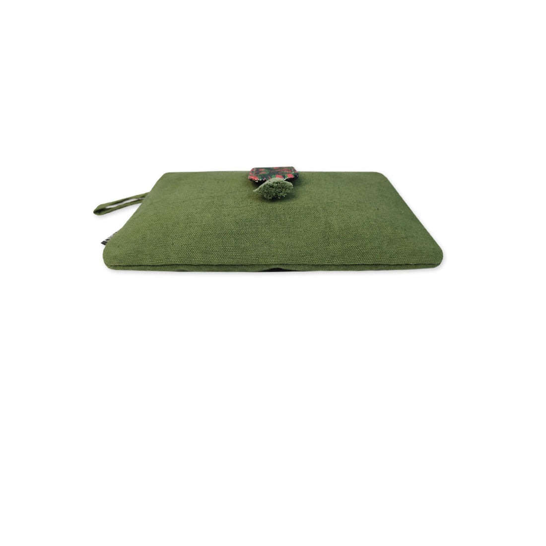 Long Plain Wallet - Olive Green