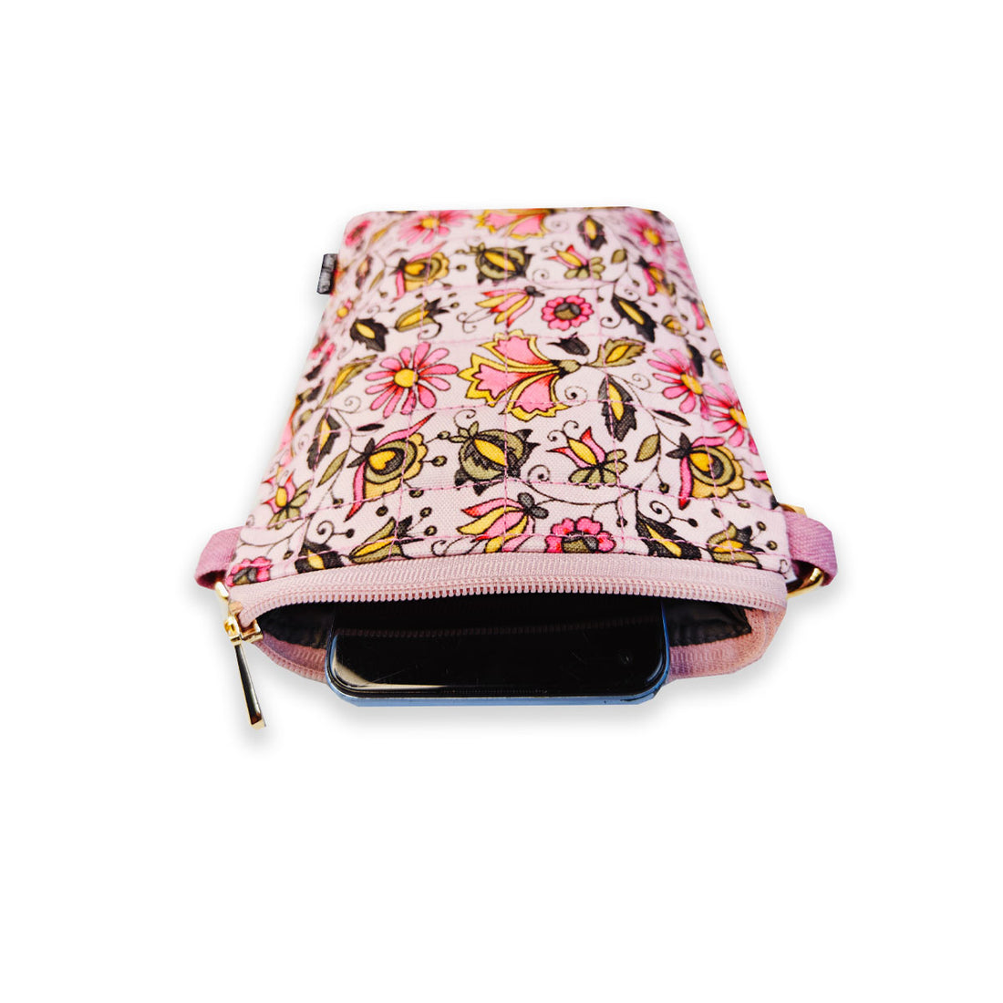 Quilted Mobile Sling-Pink Paradize