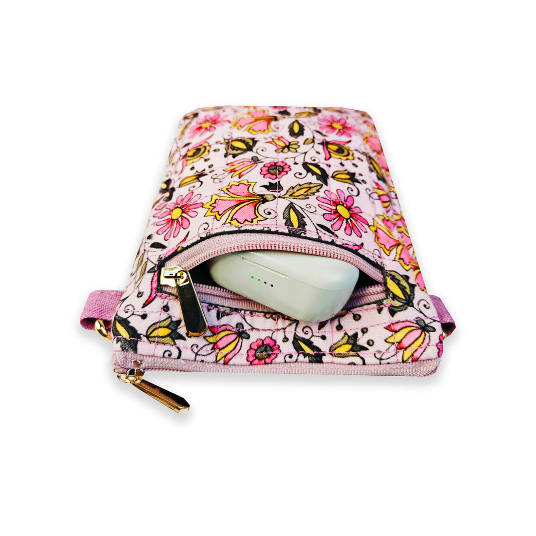 Quilted Mobile Sling-Pink Paradize