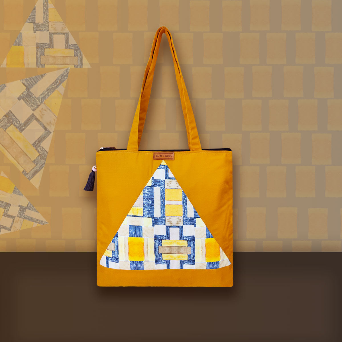 The Maze Canvas Tote/Pouch Combo