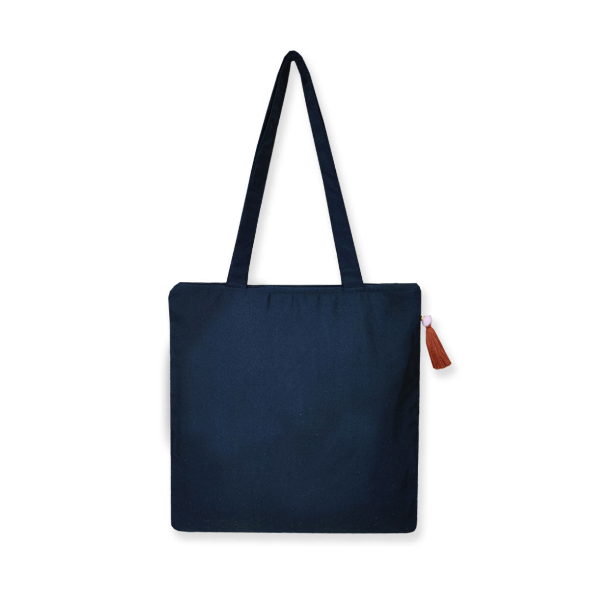 Scribble Canvas Tote/Pouch Combo