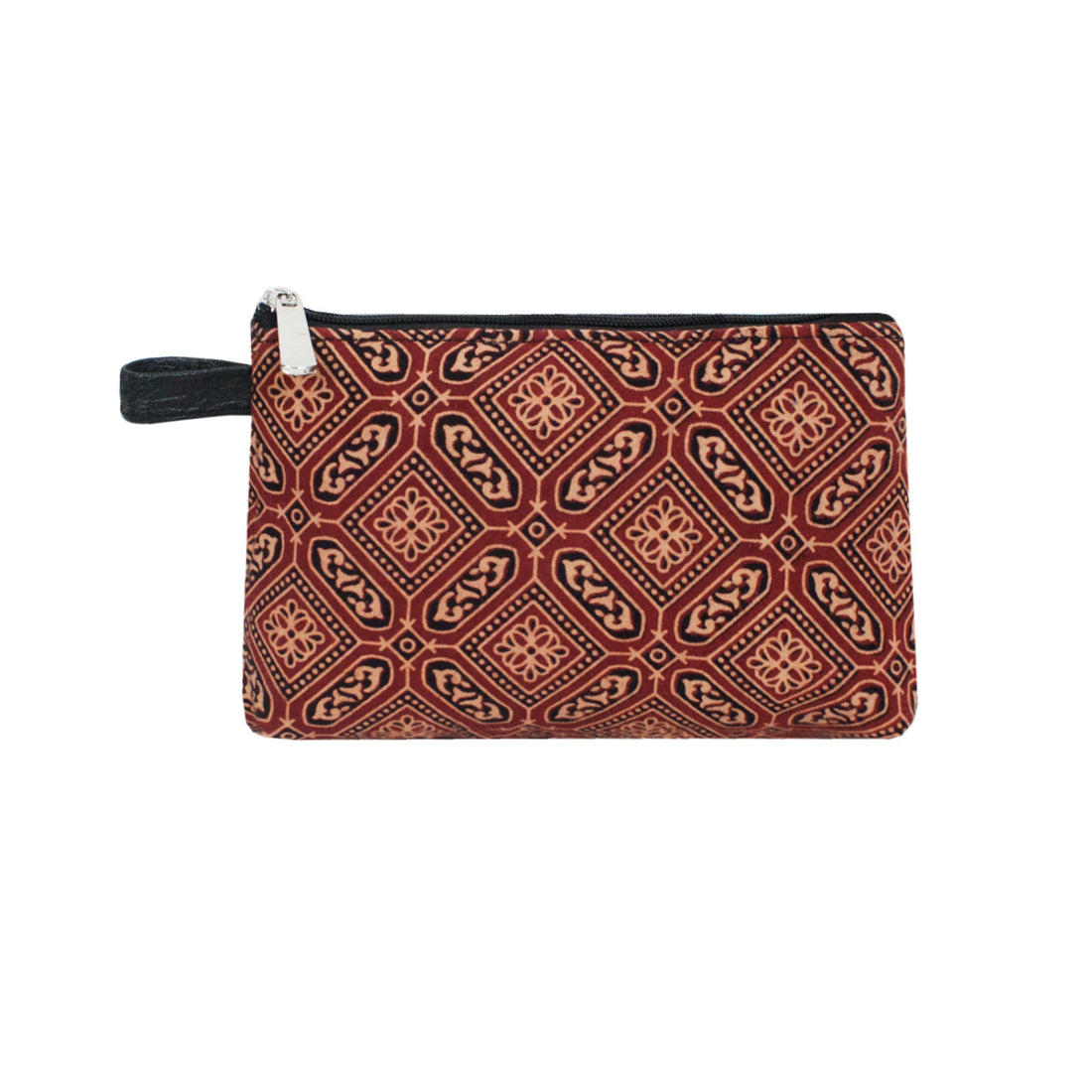 Athangudi Tiles Block Printed Pouch