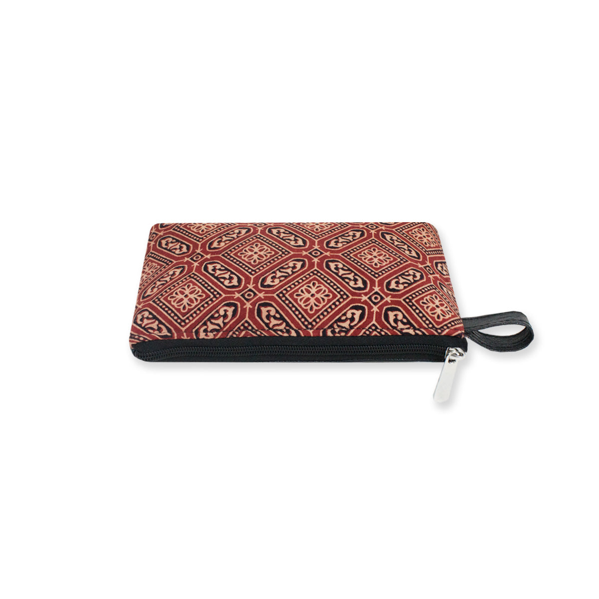 Athangudi Tiles Block Printed Pouch