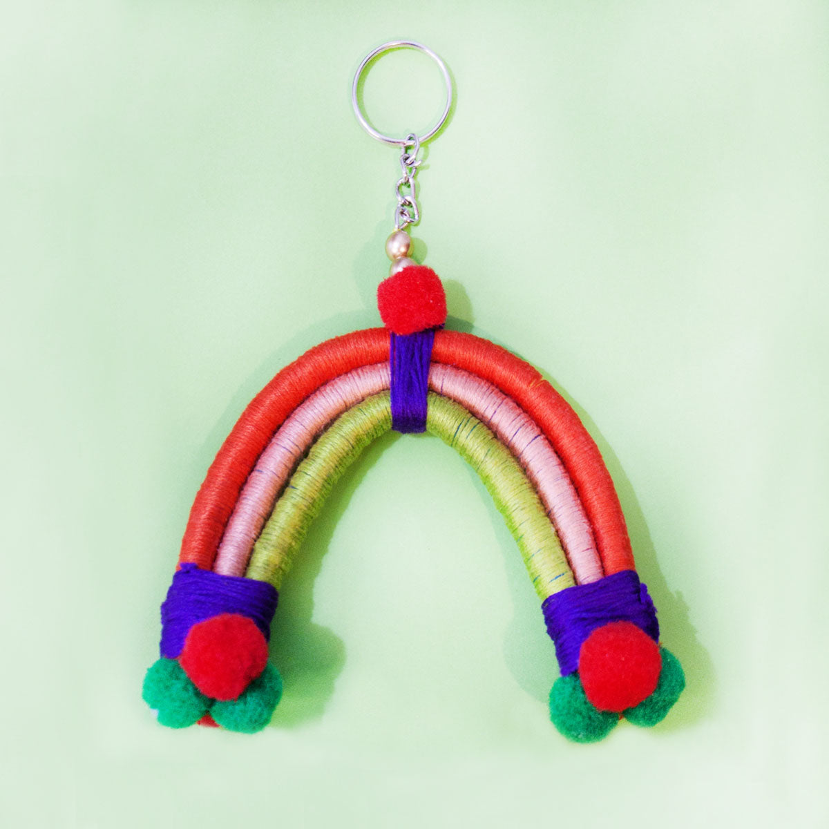 Citrus Rainbow Key ring/Bag Charm