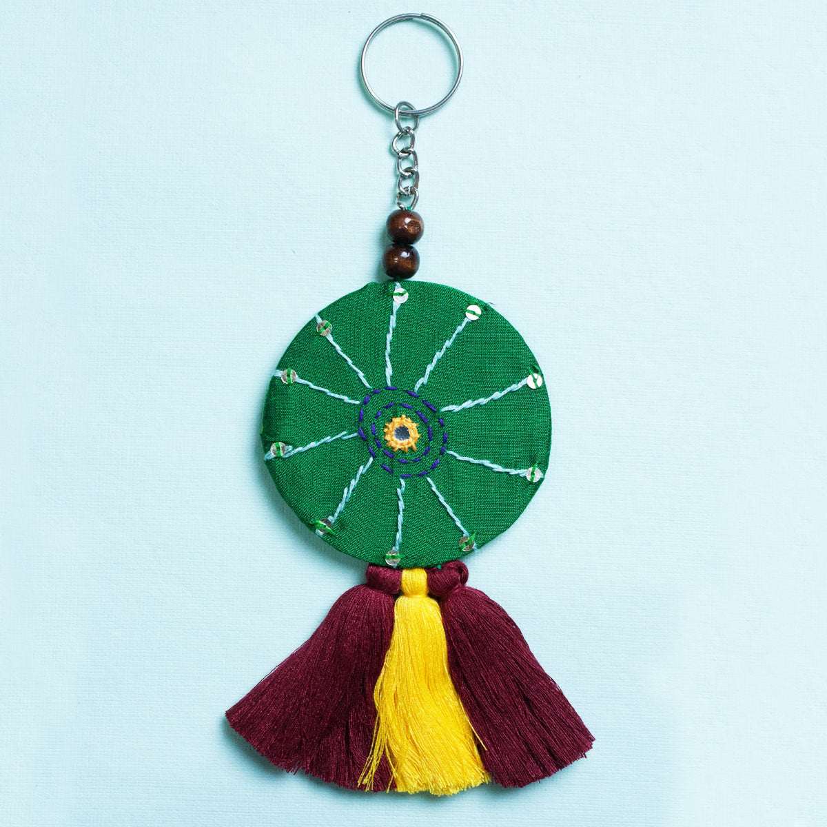 Hara Bhara Mandala Key ring/Bag Charm