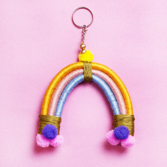 Sunny Day Rainbow Key ring/Bag Charm