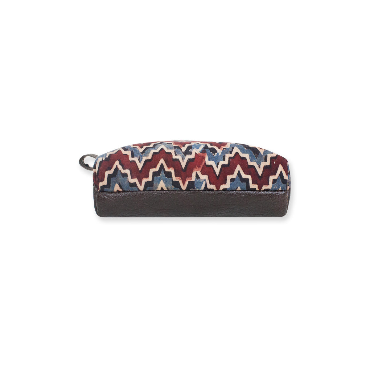 Waves Block Printed Pouch