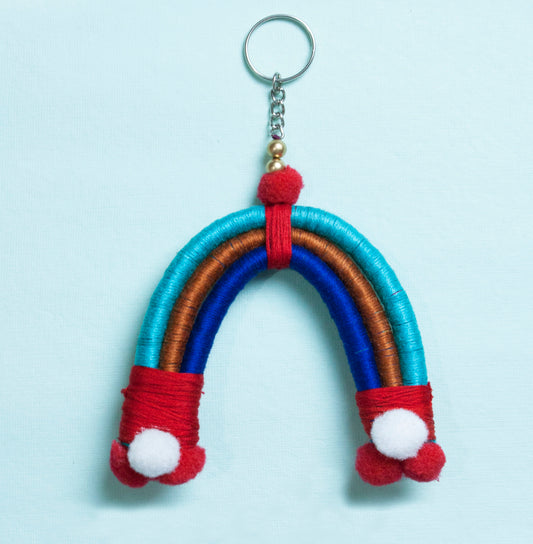 Water world Rainbow Key ring/Bag Charm