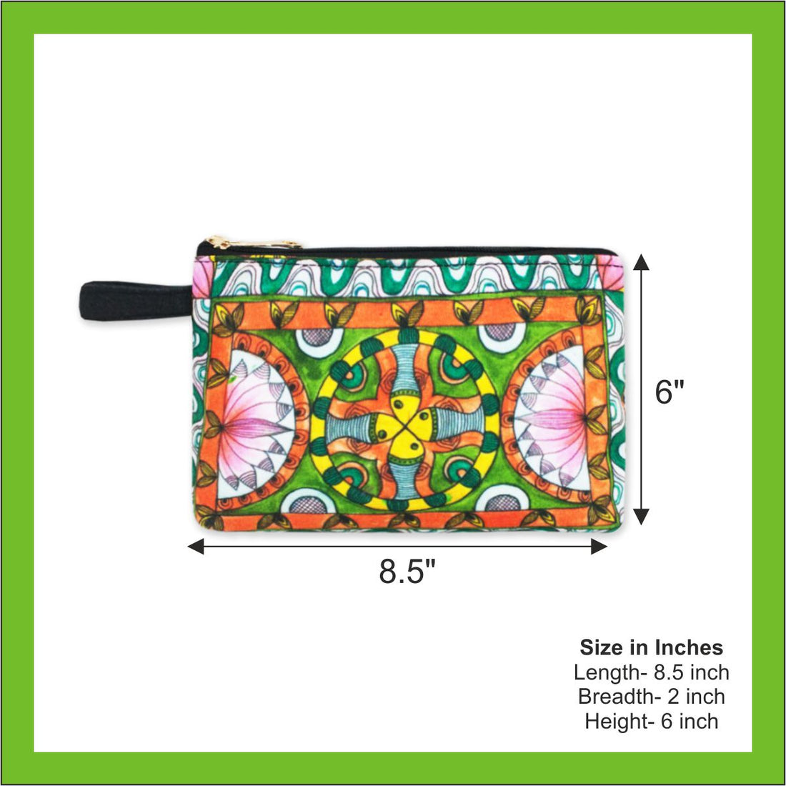 Madhubani Matsya Pouch