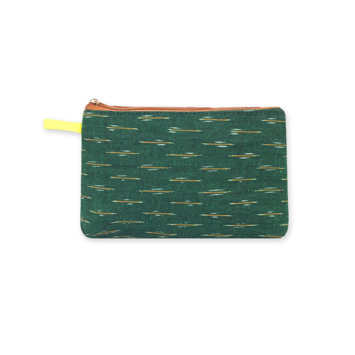 Baagh Ikkat Pouch