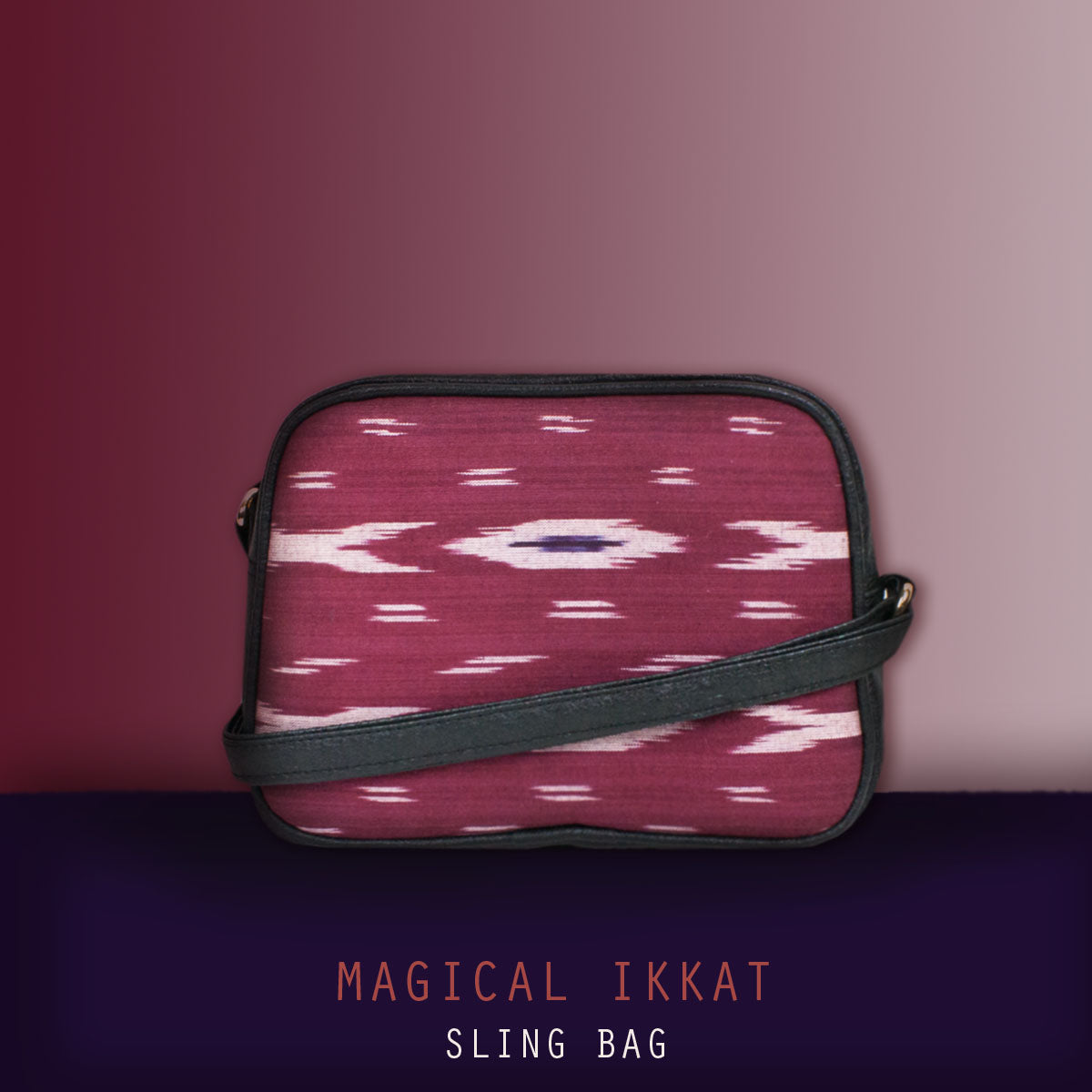 Magical Ikkat Sling Bag