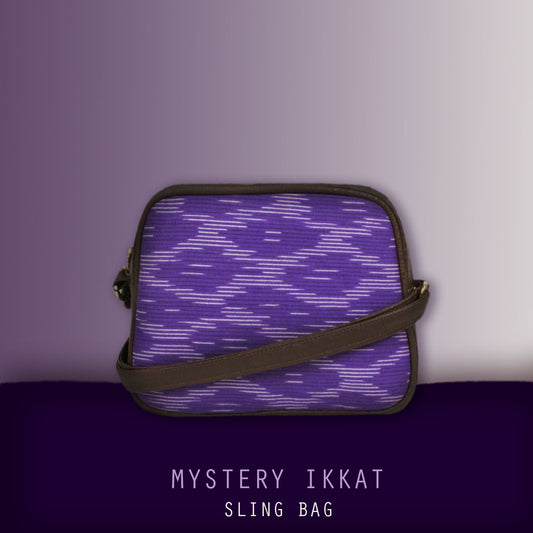 Mystery Ikkat Sling Bag
