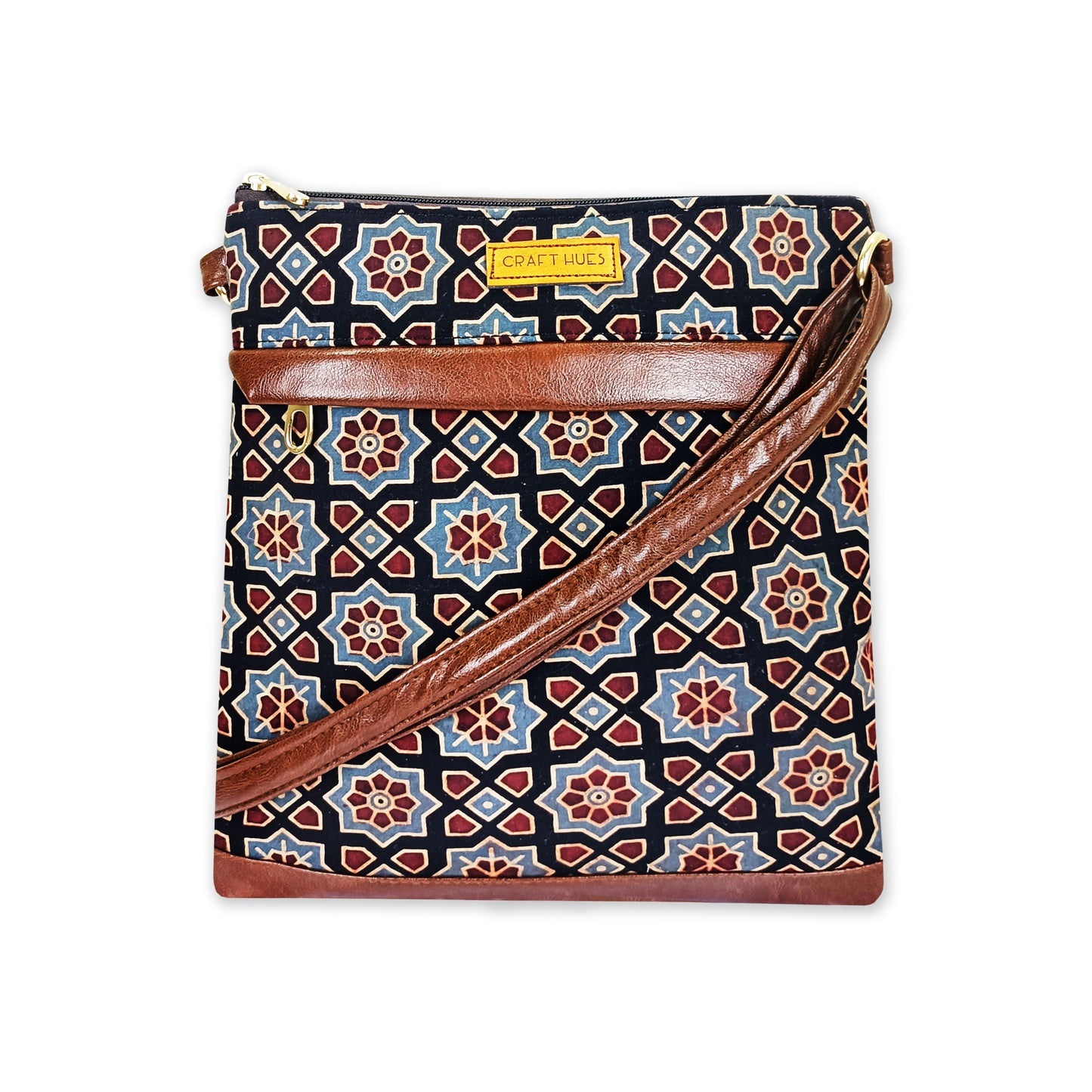Persian Tile Messenger Bag