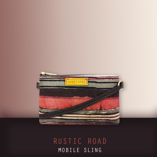Rustic Road Mobile Sling Bag