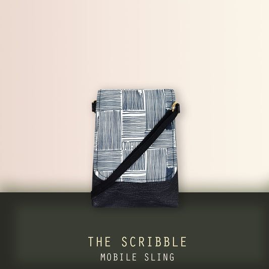 The Scribble Mobile Sling Bag