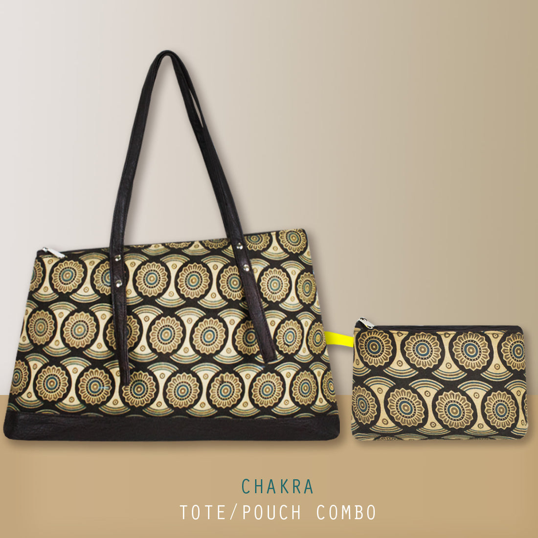 Chakra Tile Tote/Pouch Combo