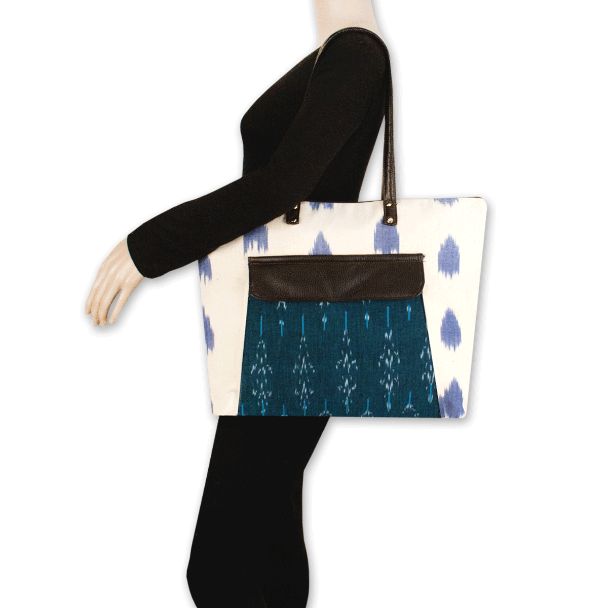 Wellie Ikat Market Tote by Clava – CLAVA