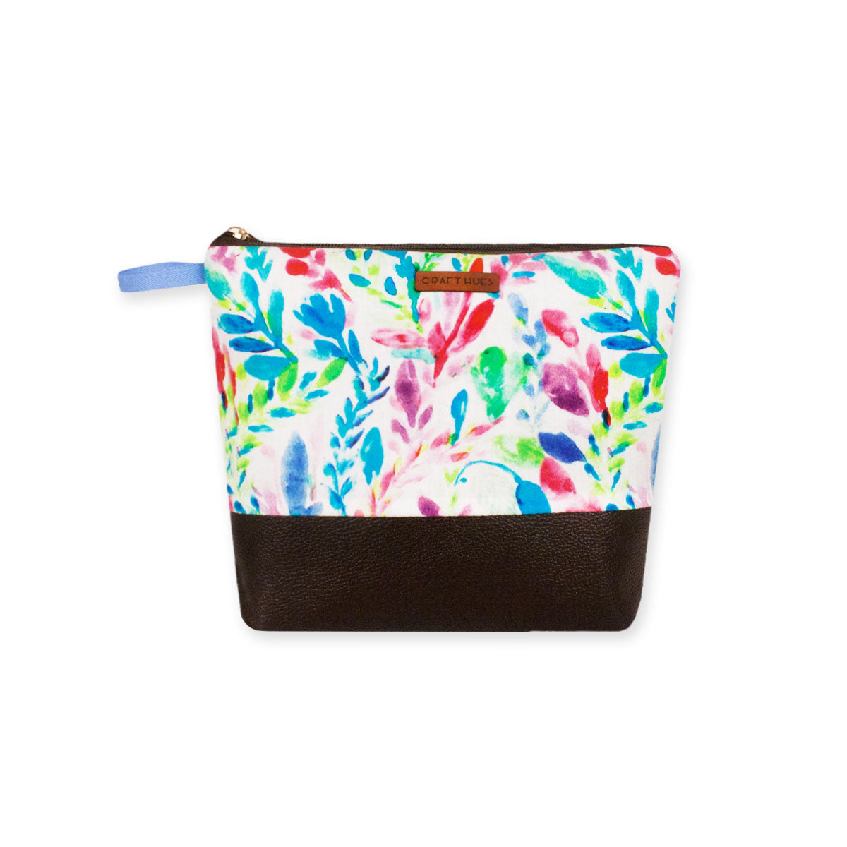 Breezy Floral Printed Pouch