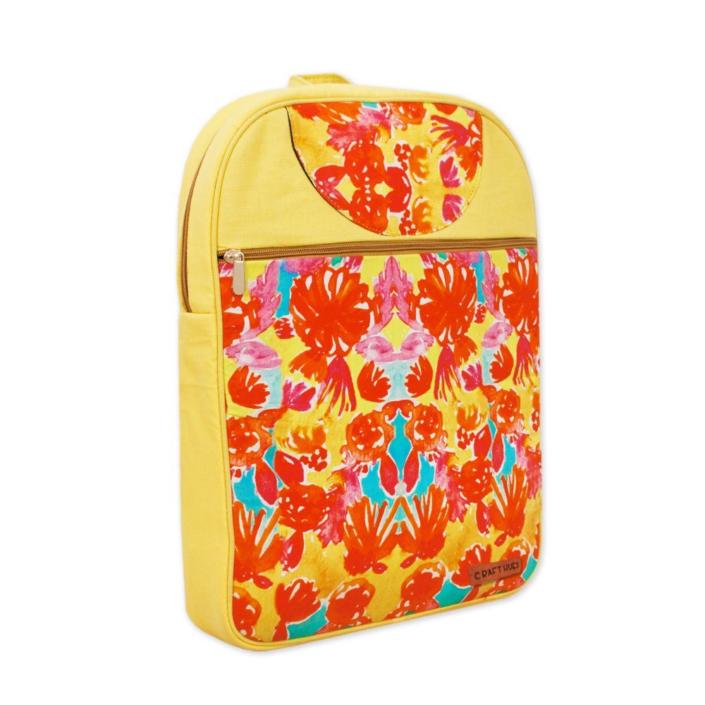 Yellow Garden Laptop Bag