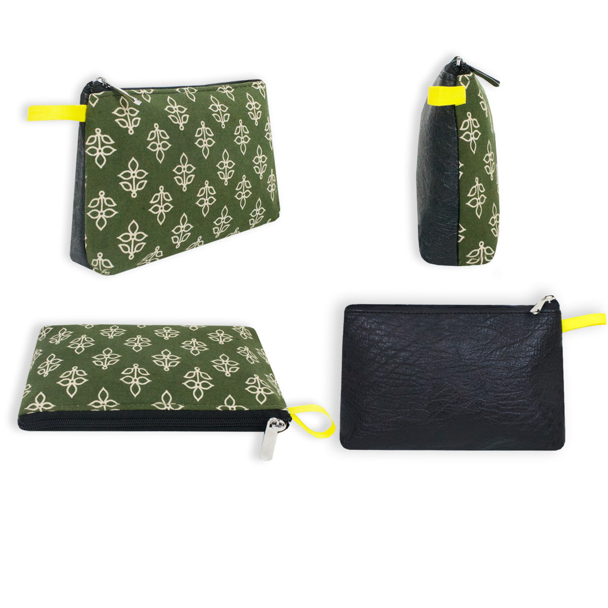 Green Leaves Tote/Pouch Combo